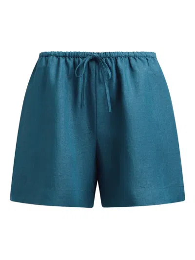 12 Storeez Delave Drawstring Linen Shorts