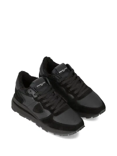 Philippe Model Panelled Running Sneakers