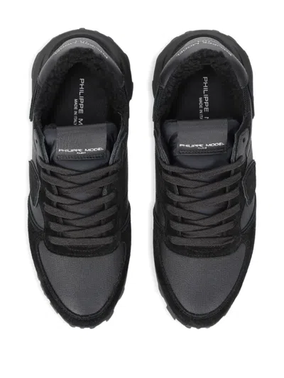 Philippe Model Panelled Running Sneakers
