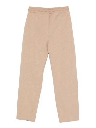 Hugo Boss Drawstring-waist Track Pants In Neutral