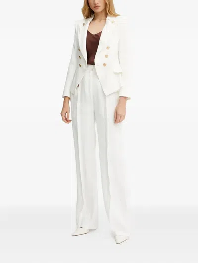 Elisabetta Franchi Double-breasted Blazer In Gray