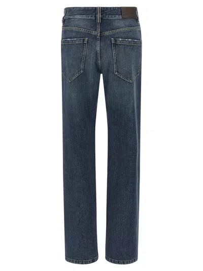 Brunello Cucinelli The Column Jeans Blue In Blue