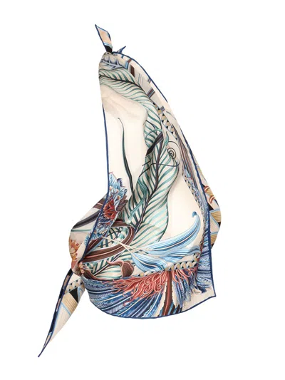 Ferragamo Top Giadafly Tops Multicolor In Multi