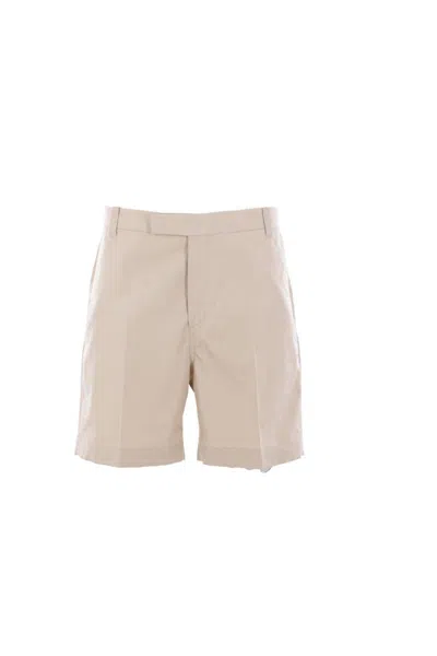 Thom Browne Typewriter Cloth Utility Chino Shorts Khaki In Multi