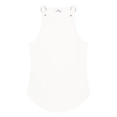Courrèges Courreges Top Woman In White