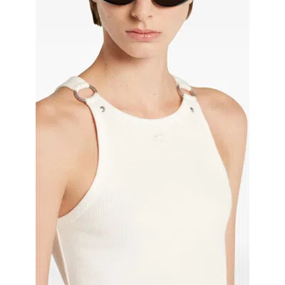 Courrèges Courreges Top Woman In White