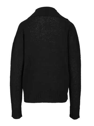 Tom Ford Wholegarment Cashmere Silk - 6gg Polo Knitwear Black In Black