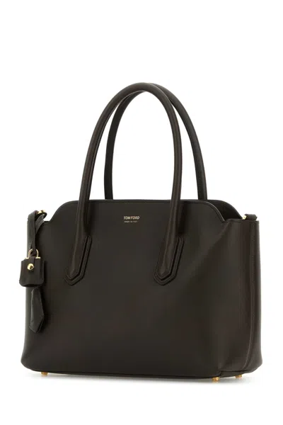 Tom Ford Natural Grain Leather Medium Top Handle L1891lcl490g 1b051