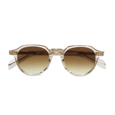 Cutler And Gross Gr06 03 Sand Crystal Sunglasses In Brown