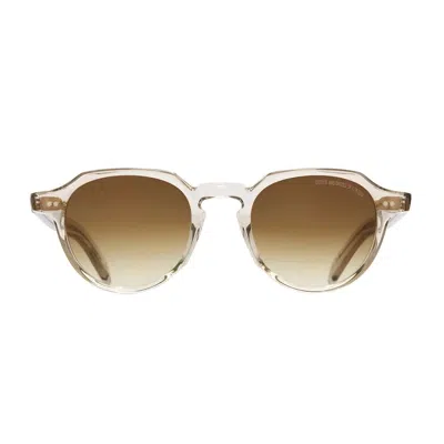 Cutler And Gross Gr06 03 Sand Crystal Sunglasses In Brown