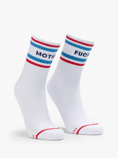 Mother Baby Steps Mf Socks In White