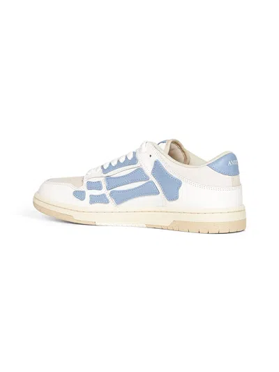 Amiri Men Leather Skel Top Low Sneakers
