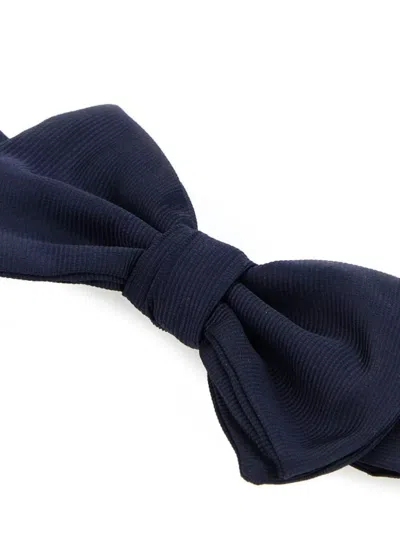 Giorgio Armani Adjustable Strap Silk Bow Tie