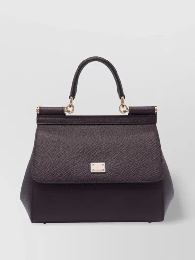 Dolce & Gabbana Cross-body Bag Structured Top Handle
