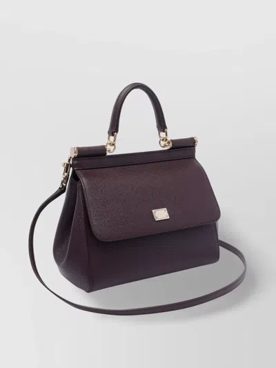 Dolce & Gabbana Cross-body Bag Structured Top Handle