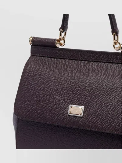 Dolce & Gabbana Cross-body Bag Structured Top Handle