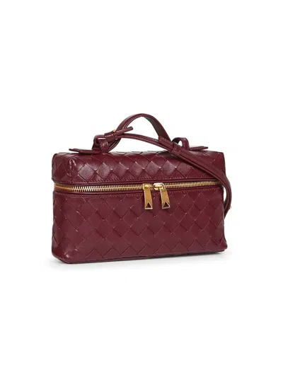 Bottega Veneta Women Burgundy Bang Bang Vanity Case