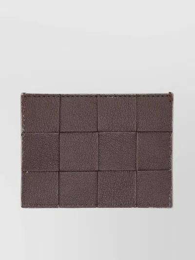 Dragon Diffusion Check Pattern Leather Card Holder