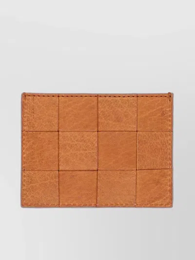Dragon Diffusion Check Pattern Leather Card Holder