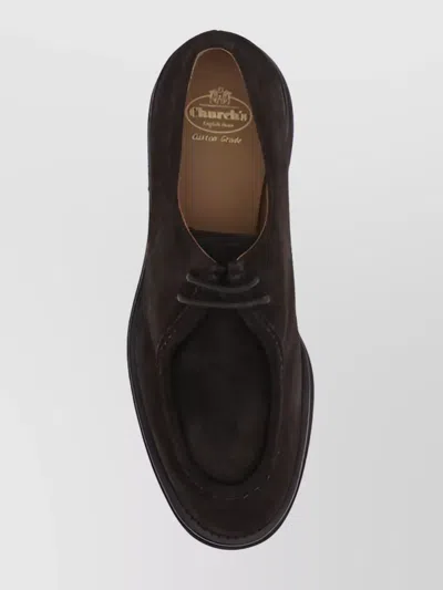 Church's Nocton Suede Lace-up Derby Shoes