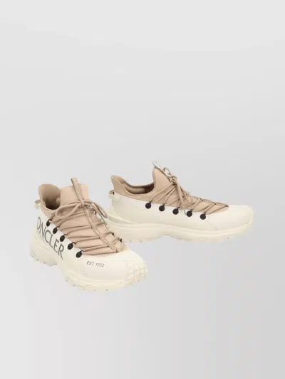 Moncler Lite 2 Trailgrip Sneakers With Vibram Sole In Yellow