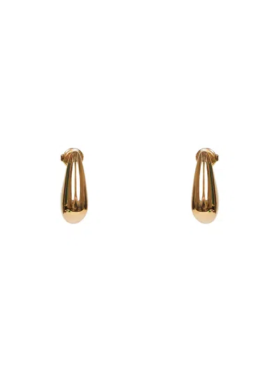Bottega Veneta Women Sterling Silver Mini Fin Earrings In Multi