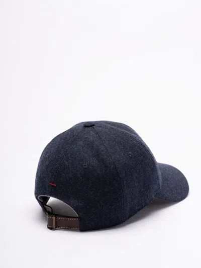 Brunello Cucinelli Men Baseball Cap With Embroidery