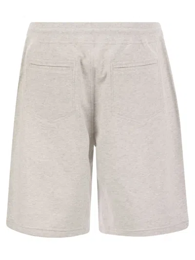 Brunello Cucinelli Relaxed Fit Bermuda Shorts With Piping