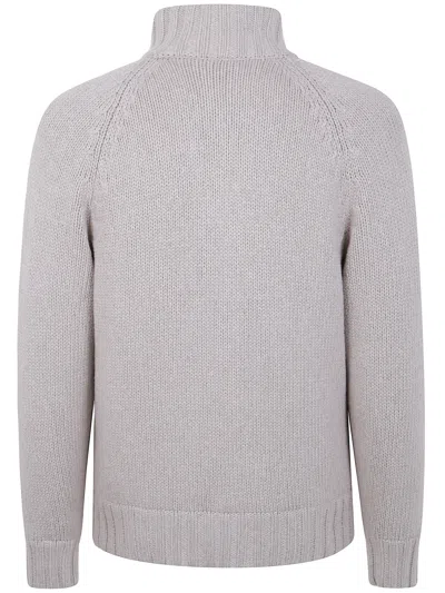 Brunello Cucinelli Cashmere Padded Outwear Jacket Clothing In Silver