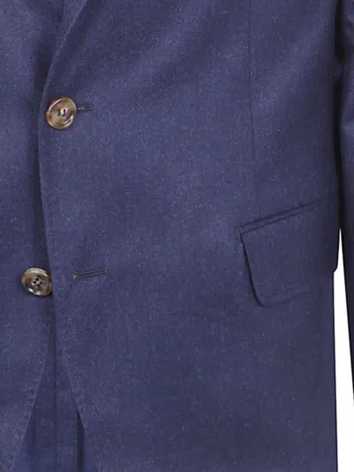 Brunello Cucinelli Tailored Two-button Suit With Contrasting Lining