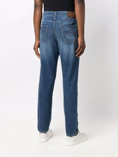Brunello Cucinelli Shorts - Denim In Blue