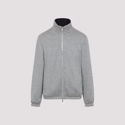 Brunello Cucinelli Water-resistant Long-sleeve Jacket In Black