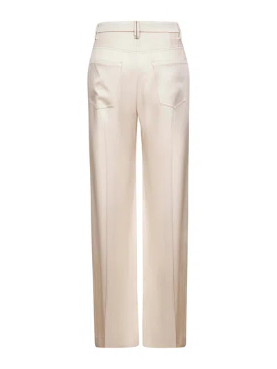 Brunello Cucinelli Women The Loose Barrel Jean Denim Trousers In Neutral