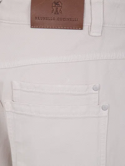 Brunello Cucinelli Straight Leg Trousers With Pockets