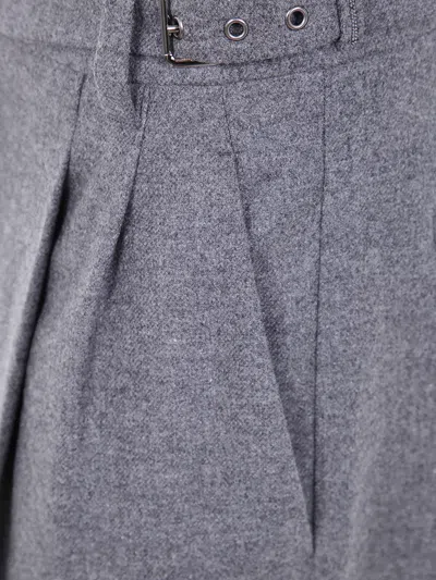 Brunello Cucinelli Women Suits Wide Leg Pants