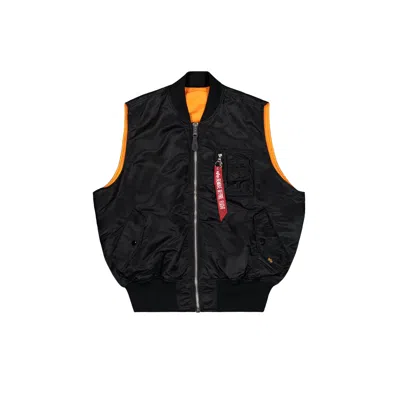 Alpha Industries Man Ma-1 Vest Black