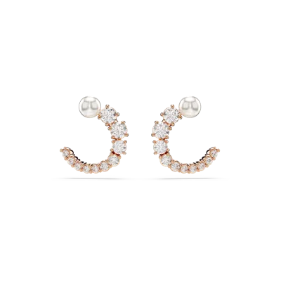 Swarovsky Women's Circle Earrings  Matrix 5692264