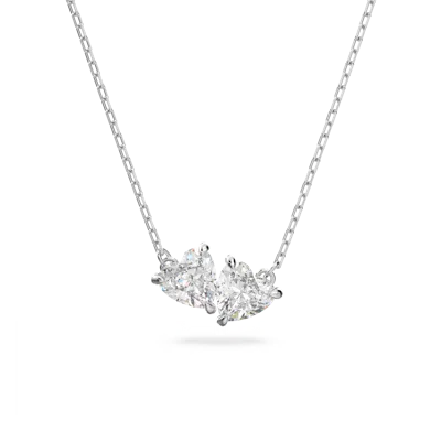 Swarovsky Necklace With Hearts Woman  Mesmer Attract 5517117
