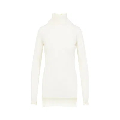 Carven Turtle Neck Underpinning Pullover Women In Pattern