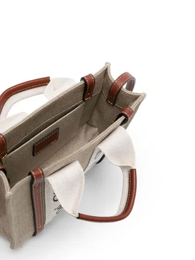 Chloé Women Woody Mini Canvas Tote