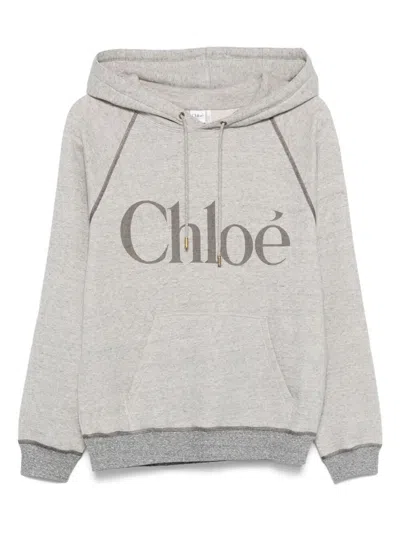 Chloé Chloe Women Logo Classic Hoodie
