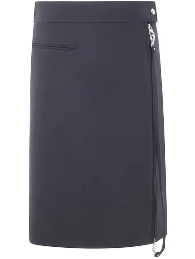 Courrèges Courreges Women Midi Skirt With Zipper