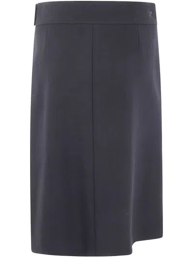 Courrèges Courreges Women Midi Skirt With Zipper