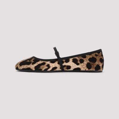 Dolce & Gabbana Printed Leo Ballerina Women