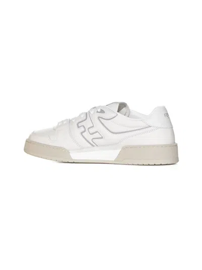 Fendi Match Sneakers In White