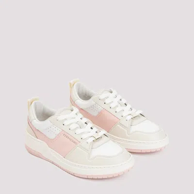Ferragamo Dennis Panelled Skate Sneakers
