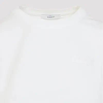 Givenchy Crew Neck Cotton T-shirt In White