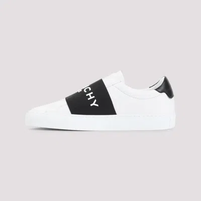 Givenchy Sneaker Urban Street In Pelle Con Fascia Elasticizzata In White