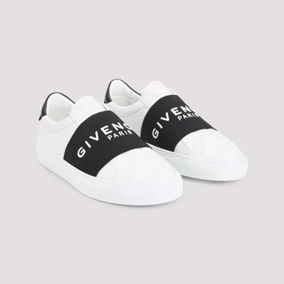 Givenchy Sneaker Urban Street In Pelle Con Fascia Elasticizzata In White