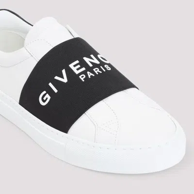 Givenchy Sneaker Urban Street In Pelle Con Fascia Elasticizzata In White
